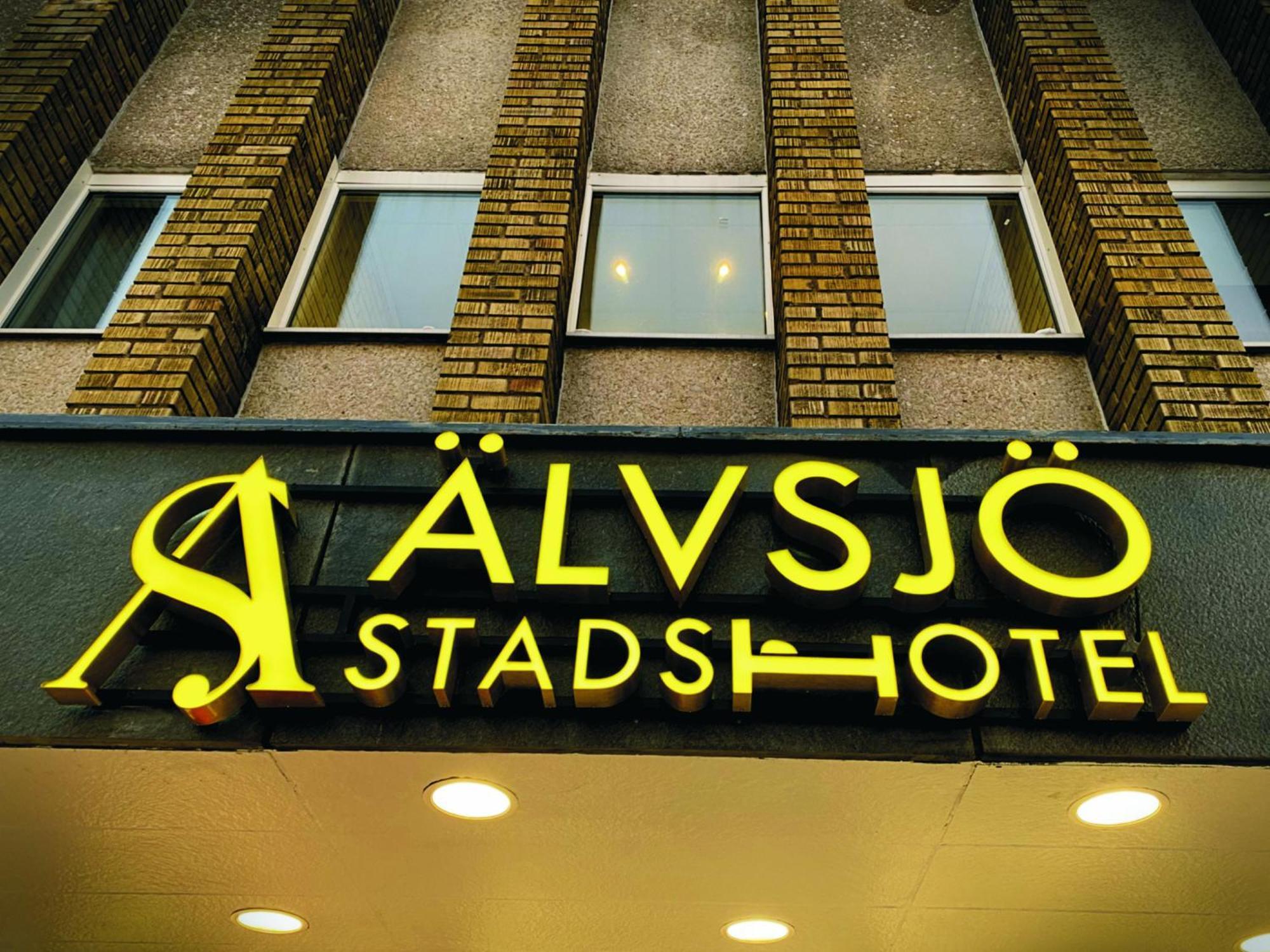 Aelvsjoe Stadshotell Stockholm Exterior photo